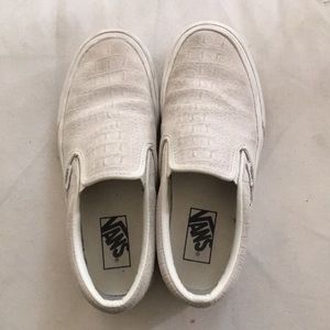Snakeskin Platform Vans